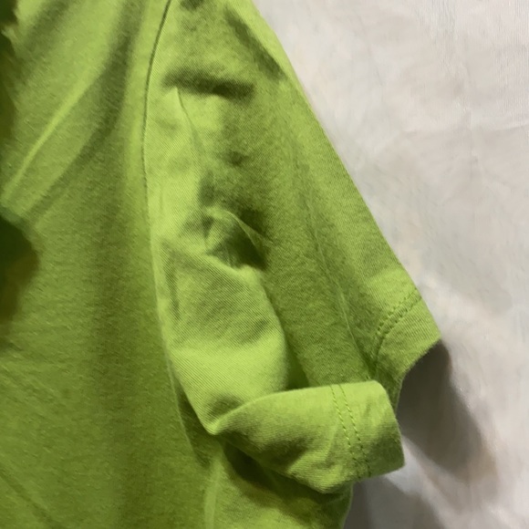 VAN HEUSEN GREEN SCOOP NK TEE SZ L - Picture 4 of 8